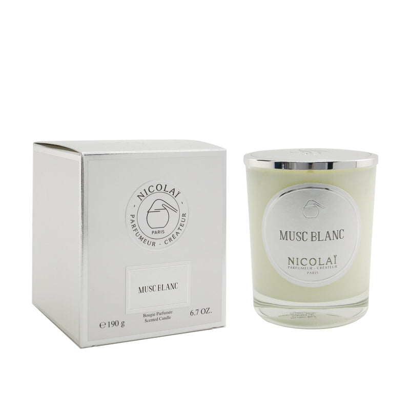 Nicolai Scented Candle - Musc Blanc  190g/6.7oz