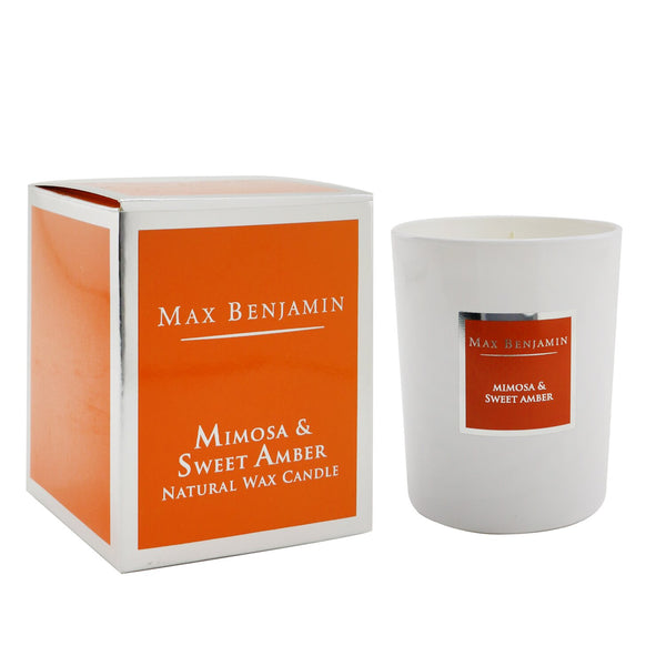 Max Benjamin Candle - Mimosa & Sweet Amber  190g/6.5oz