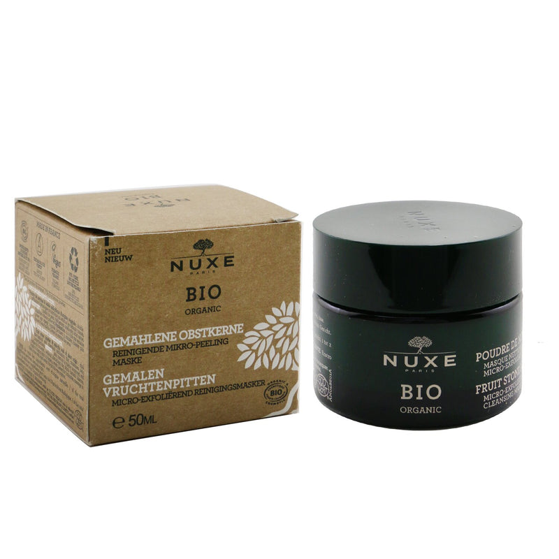Nuxe Bio Organic Fruit Stone Powder Micro-Exfoliating Cleansing Mask  50ml/1.7oz