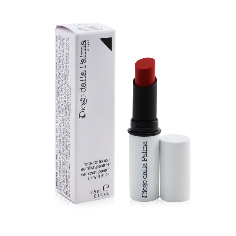 Diego Dalla Palma Milano Semitransparent Shiny Lipstick - # 141 (Cherry Red)  2.5ml/0.1oz