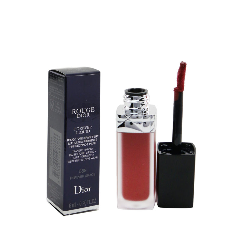 Christian Dior Rouge Dior Forever Matte Liquid Lipstick - # 558 Forever Grace  6ml/0.2oz
