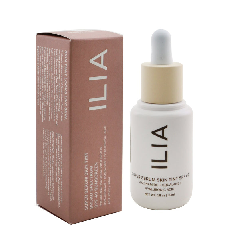 ILIA Super Serum Skin Tint SPF 40 - # ST1 Rendezvous (Extra Light With Cool Undertones)  30ml/1oz