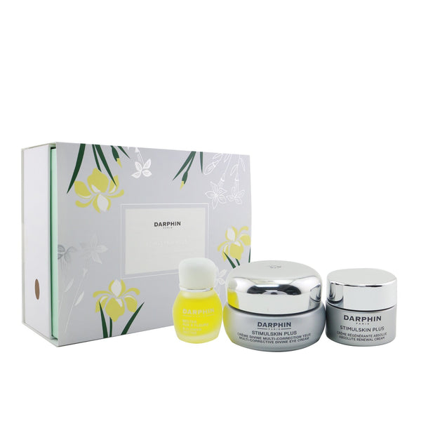 Darphin Stimulskin Plus Botanical Rejuvenating Secrets Set: Eye Cream 15ml+ Cream 5ml+ 8-Flower Nectar 4ml  3pcs