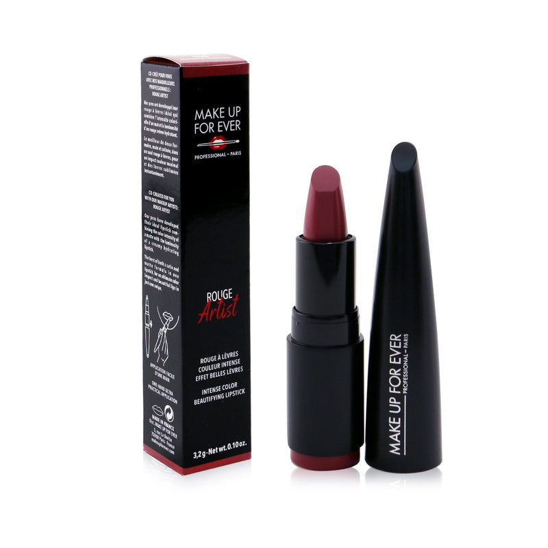 Make Up For Ever Rouge Artist Intense Color Beautifying Lipstick - # 168 Generous Blossom  3.2g/0.10oz