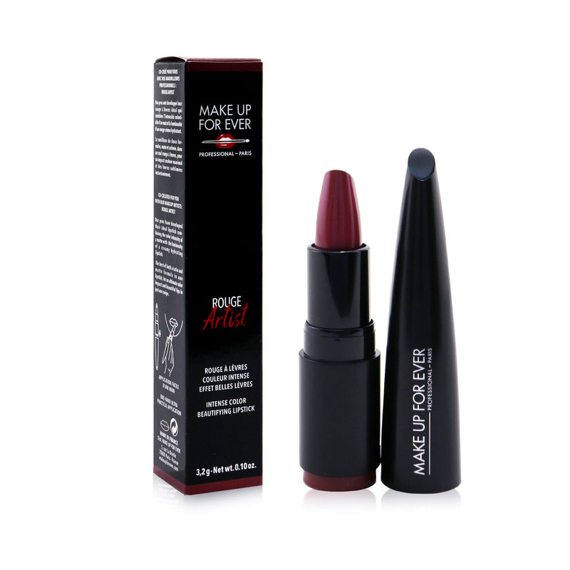 Make Up For Ever Rouge Artist Intense Color Beautifying Lipstick - # 172 Upbeat Mauve  3.2g/0.1oz