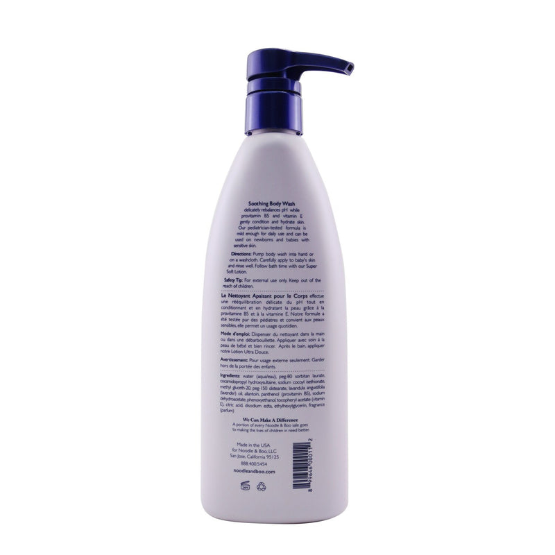 Noodle & Boo Soothing Body Wash - Lavender (Dermatologist-Tested & Hypoallergenic) 