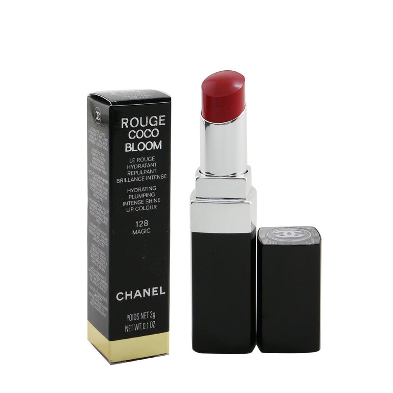 Chanel Rouge Coco Bloom Hydrating Plumping Intense Shine Lip Colour - # 128 Magic  3g/0.1oz