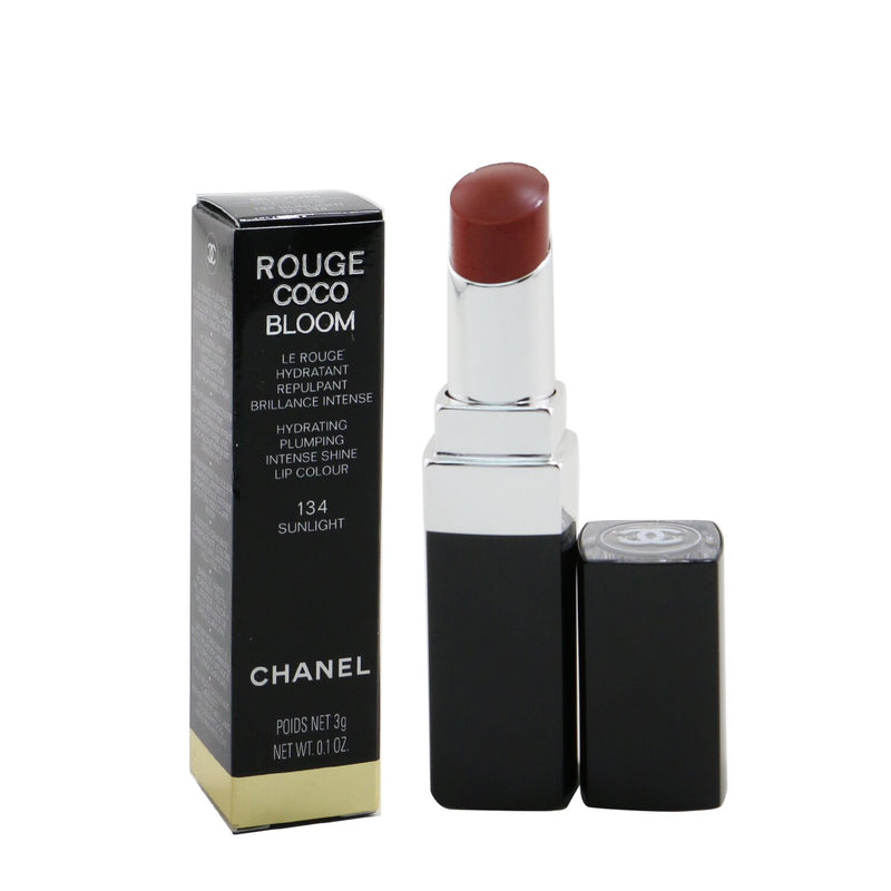 Chanel Rouge Coco Bloom Hydrating Plumping Intense Shine Lip Colour - # 134 Sunlight  3g/0.1oz