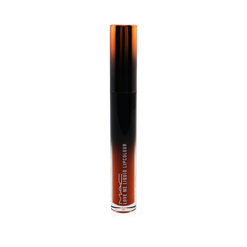 MAC Love Me Liquid Lipcolour - # 487 My Lips Are Insured (Intense Burnt Orange) 