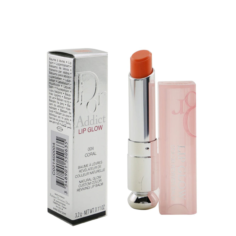 Christian Dior Dior Addict Lip Glow Reviving Lip Balm - #004 Coral  3.2g/0.11oz