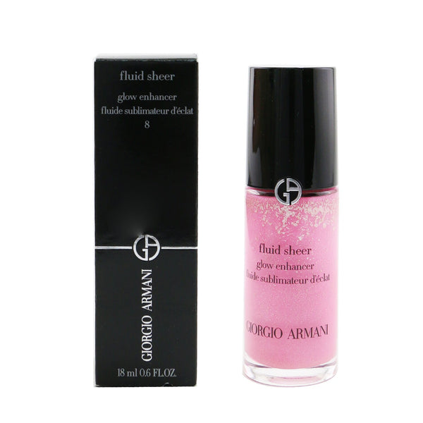 Giorgio Armani Fluid Sheer Glow Enhancer (Mini) - # 08 Pink  18ml/0.6oz