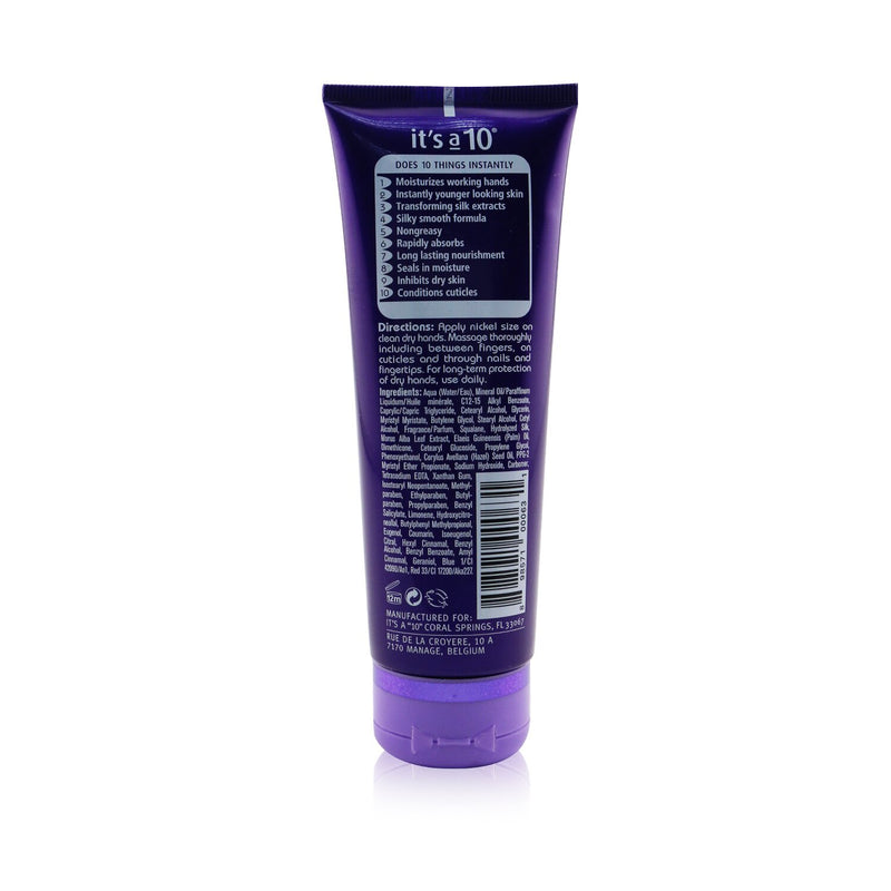 It's A 10 Silk Express Miracle Intensive Hand Cream  120ml/4oz