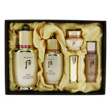 Whoo (The History Of Whoo) Bichup Special Set: Bichup Self-Generating Anti-Aging Essence (50ml+20ml) + Ja Yoon Cream 8ml + First Care Moisture Anti-Aging Essence 15ml + Glow Lip Balm SPF 10  5pcs