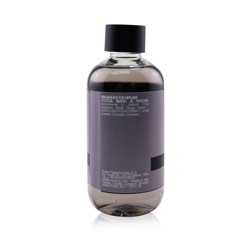 Millefiori Natural Fragrance Diffuser Refill - Cocoa Blanc & Woods  250ml/8.45oz