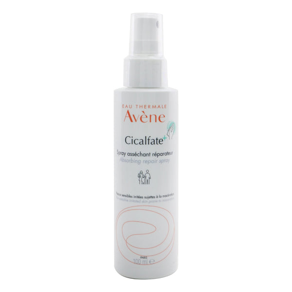 Avene Cicalfate+ Absorbing Repair Spray - For Sensitive Irritated Skin Prone to Maceration  100ml/3.3oz