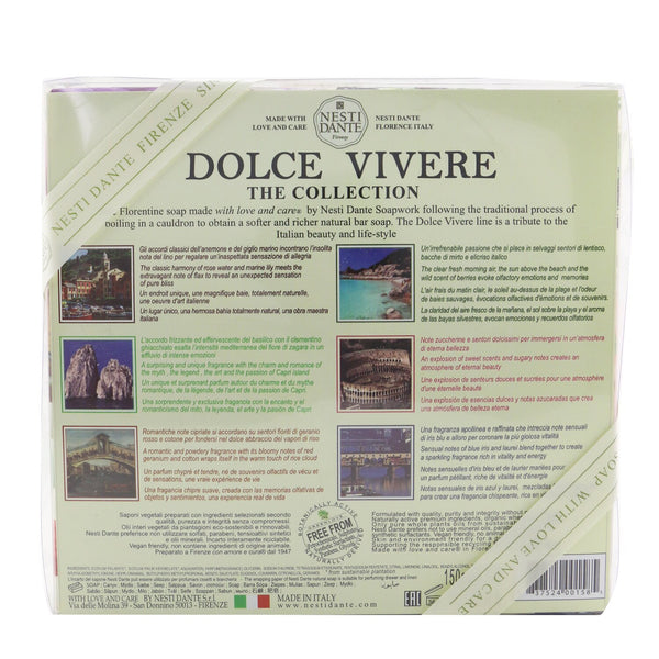 Nesti Dante Dolce Vivere The Collection Soap Set: Sardegna + Portofino + Roma + Capri + Firenze + Venezia  6x 150g/5.3oz