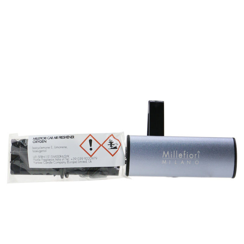 Millefiori Icon Metallo Car Air Freshener - Oxygen (Mat Case)  1pc