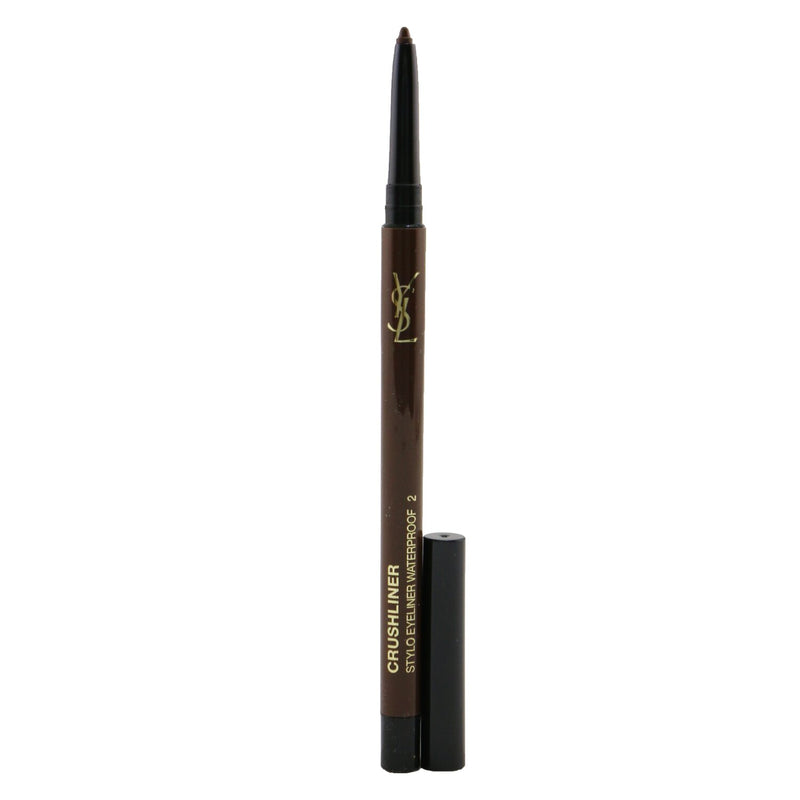 Yves Saint Laurent Crushliner Stylo Waterproof Eyeliner - # 02 Brun Universel  0.35g/0.01oz