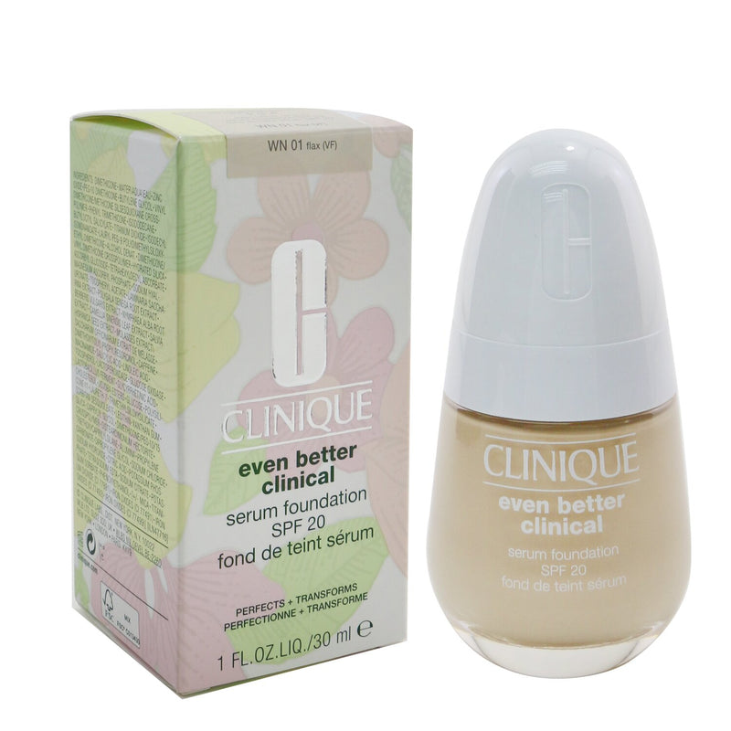 Clinique Even Better Clinical Serum Foundation SPF 20 - # WN 01 Flax  30ml/1oz