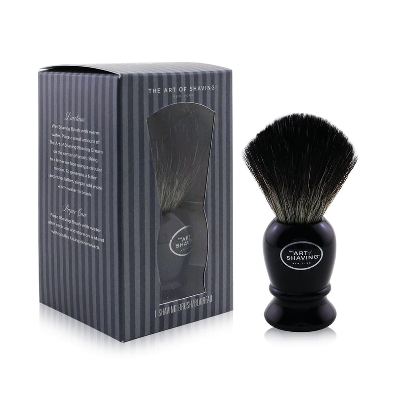 The Art Of Shaving Synthetic Shaving Brush - Black