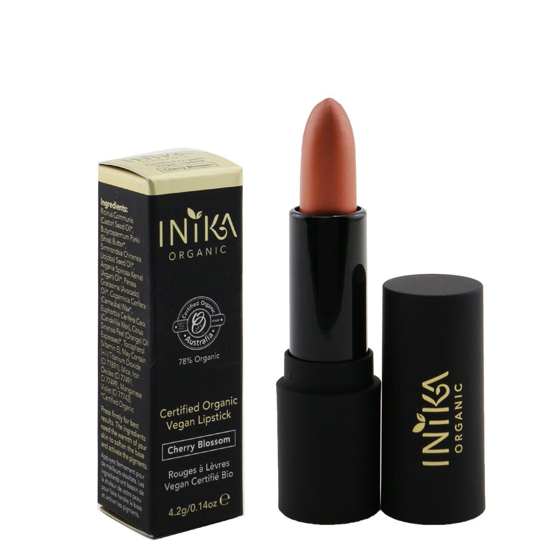 INIKA Organic Certified Organic Vegan Lipstick - # Cherry Blossom  4.2g/0.14oz
