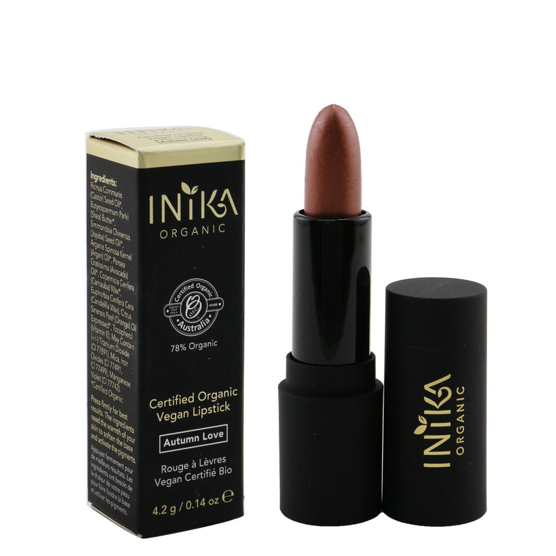 INIKA Organic Certified Organic Vegan Lipstick - # Autumn Love  4.2g/0.14oz