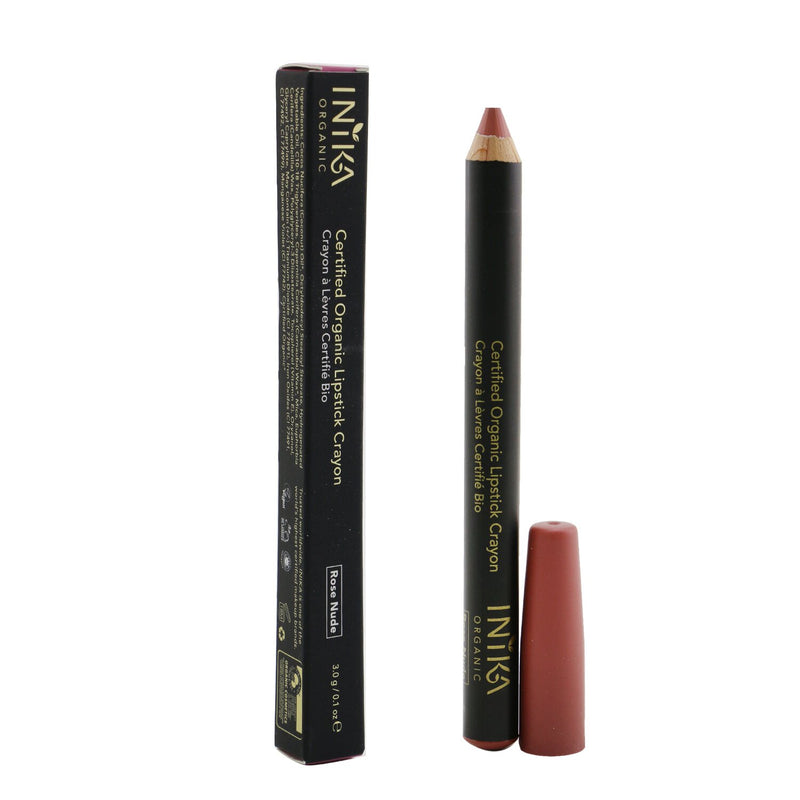INIKA Organic Certified Organic Lipstick Crayon - # Rose Nude  3g/0.1oz