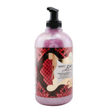 Nesti Dante Chic Animalier Hand & Face Liquid Soap With Vegetal Collagen & Ginseng - Wild Orchid, Red Tea Leaves & Tiare  500ml/16.9oz