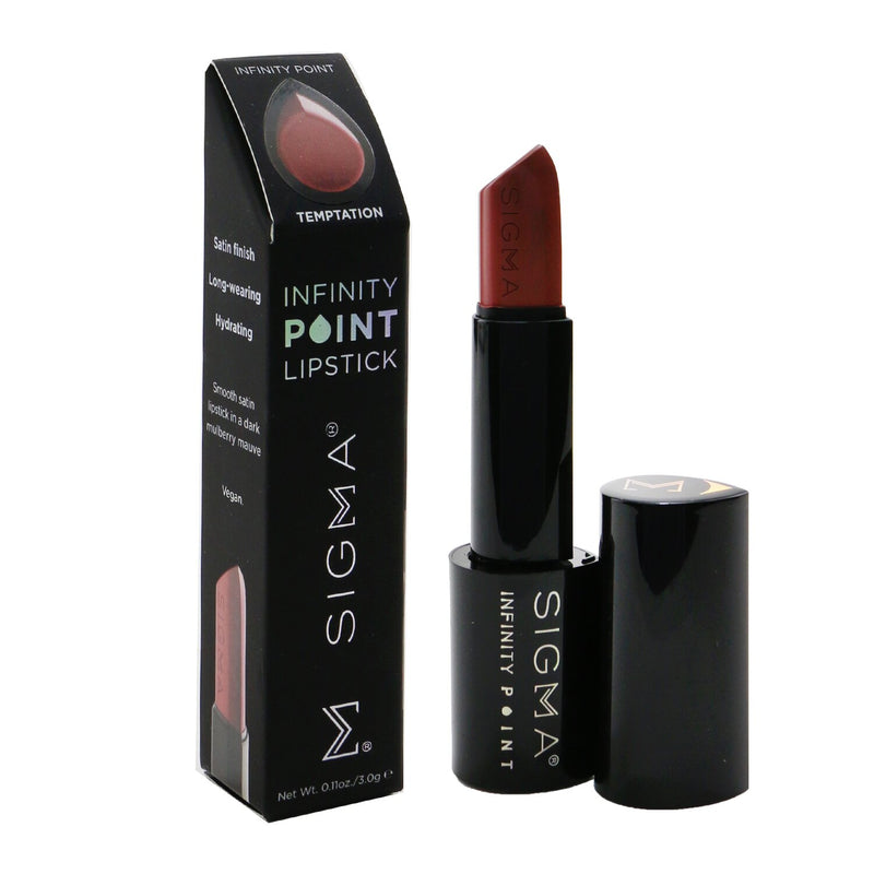Sigma Beauty Infinity Point Lipstick - # Temptation  3g/0.11oz