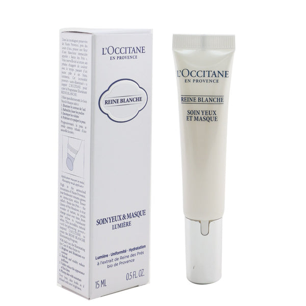 L'Occitane Reine Blanche Illuminating Eye Care & Mask  15ml/0.5oz