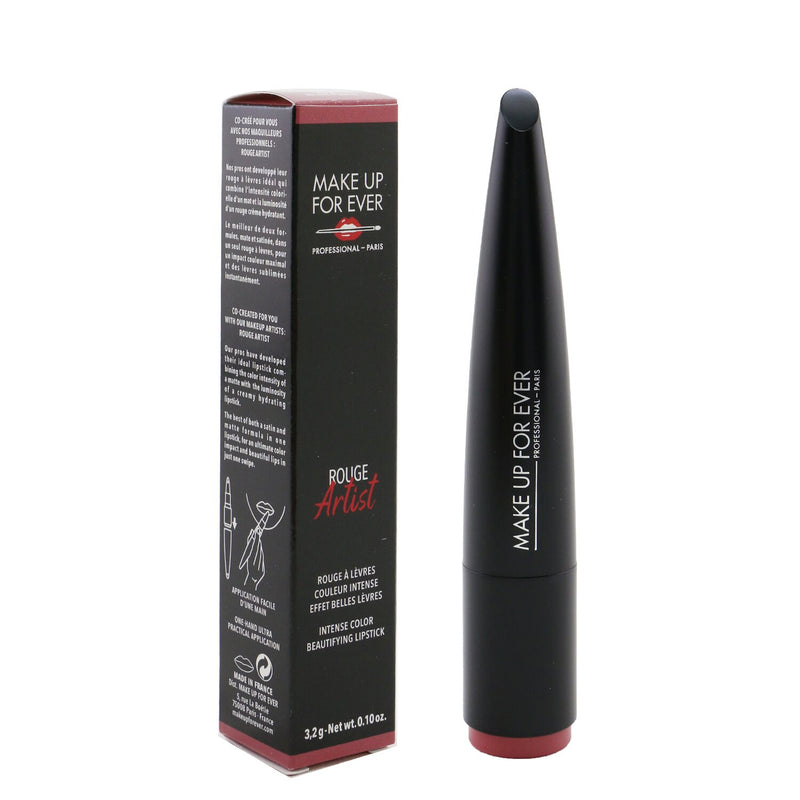 Make Up For Ever Rouge Artist Intense Color Beautifying Lipstick - # 162 Brave Punch  3.2g/0.1oz