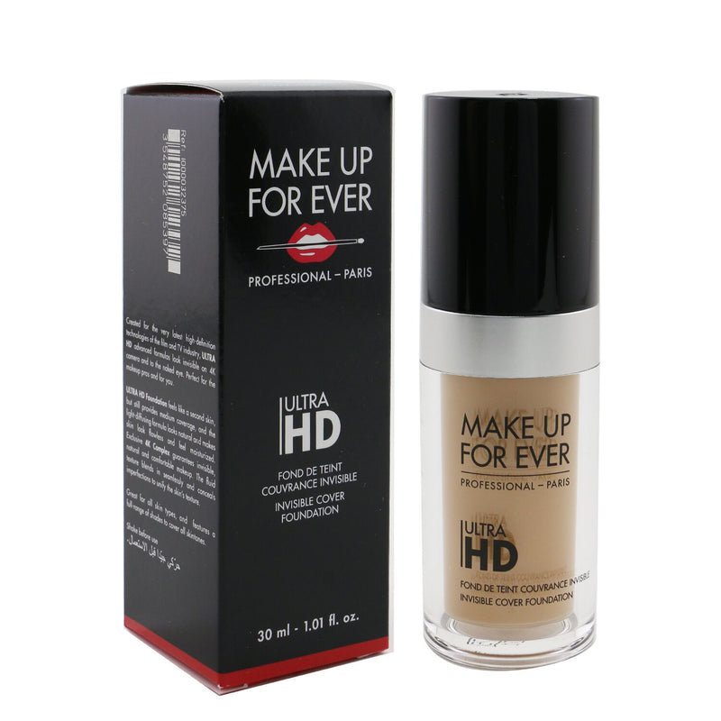 Make Up For Ever Ultra HD Invisible Cover Foundation - # Y375 (Golden Sand)  30ml/1.01oz