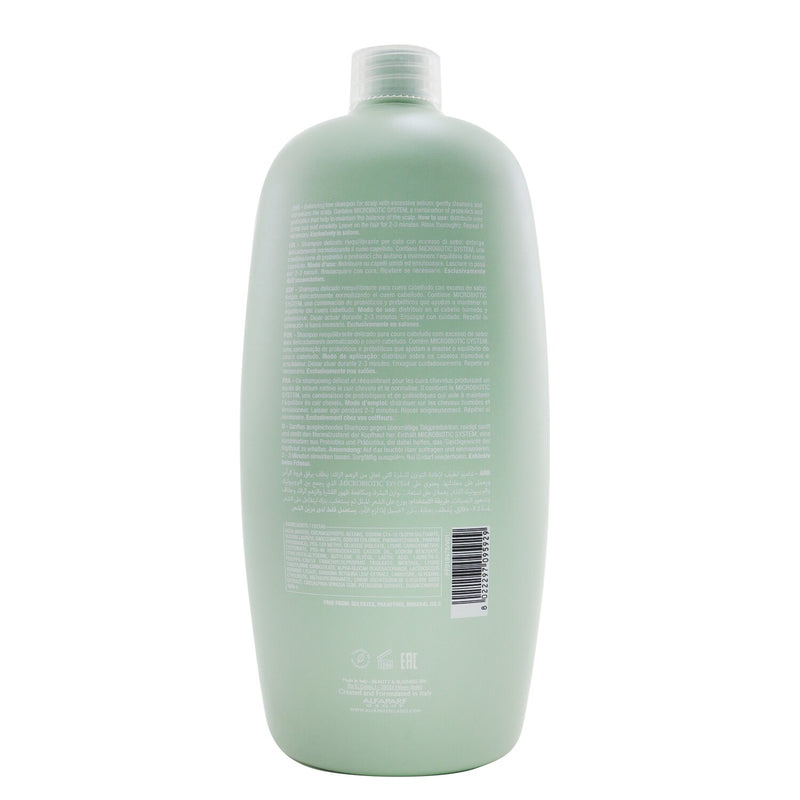AlfaParf Semi Di Lino Scalp Rebalance Balancing Low Shampoo (Oily Skin) (Salon Size)  1000ml/33.8oz