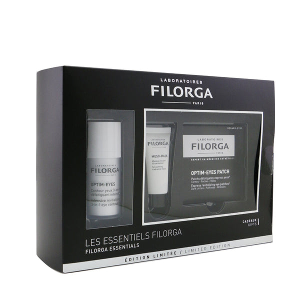 Filorga Les Essentials Filorga Set: Optim Eyes 15ml + Meso Mask 15ml + Optim Eyes Patches - 2patches  3pcs