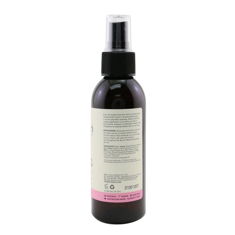 Sukin Rose Hydrating Mist Toner - Soothing Blend (All Skin Types)  125ml/4.23oz