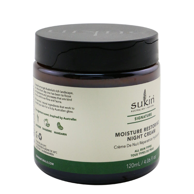 Sukin Signature Moisture Restoring Night Cream (All Skin Types)  120ml/4.06oz