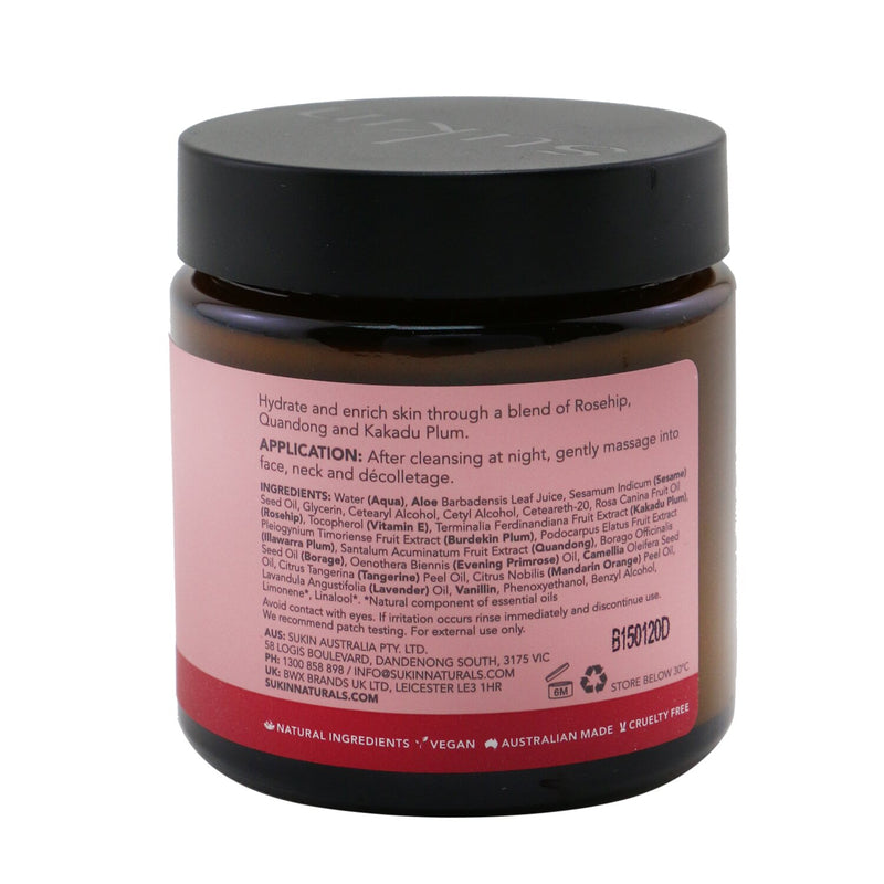 Sukin Rosehip Enriching Night Cream (Dry & Distressed Skin Types)  120ml/4.06oz
