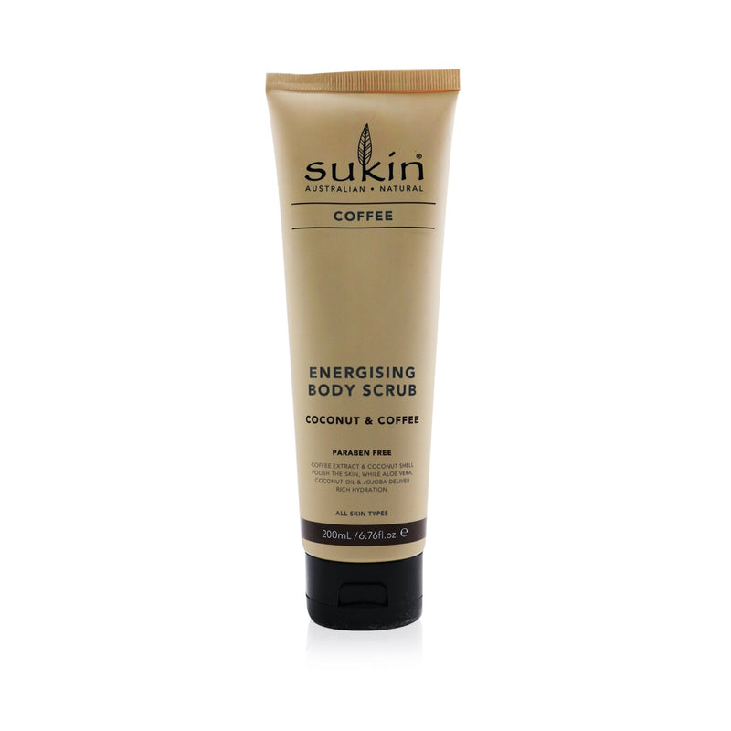Sukin Energising Body Scrub - Coconut & Coffee (All Skin Types)  200ml/6.76oz