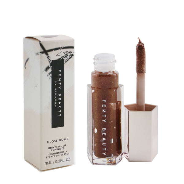 Fenty Beauty by Rihanna Gloss Bomb Universal Lip Luminizer - # Hot Chocolit (Shimmering Rich Brown)  9ml/0.3oz