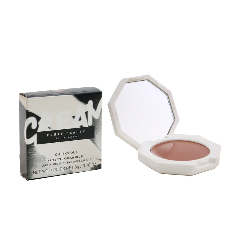 Fenty Beauty by Rihanna Cheeks Out Freestyle Cream Blush - # 10 Rose Latte (Soft Bronzed Nude)  3g/0.1oz