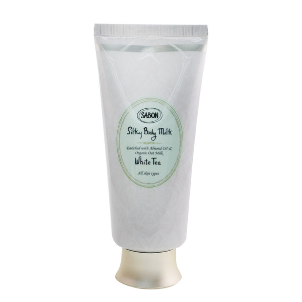 Sabon Silky Body Milk - White Tea (Box Slightly Damaged)  200ml/7oz