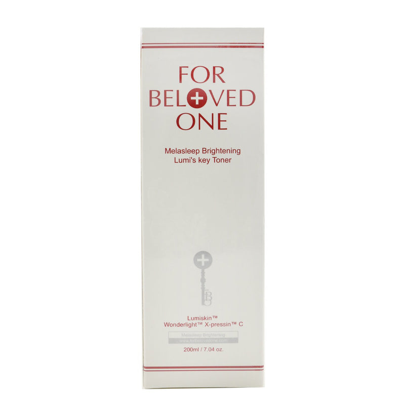 For Beloved One Melasleep Brightening - Lumi's Key Toner  200ml/7.04oz