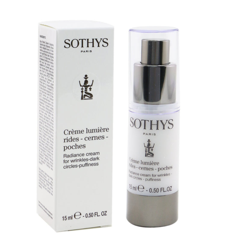 Sothys Radiance Cream For Wrinkles - Dark Circles - Puffiness  15ml/0.5oz
