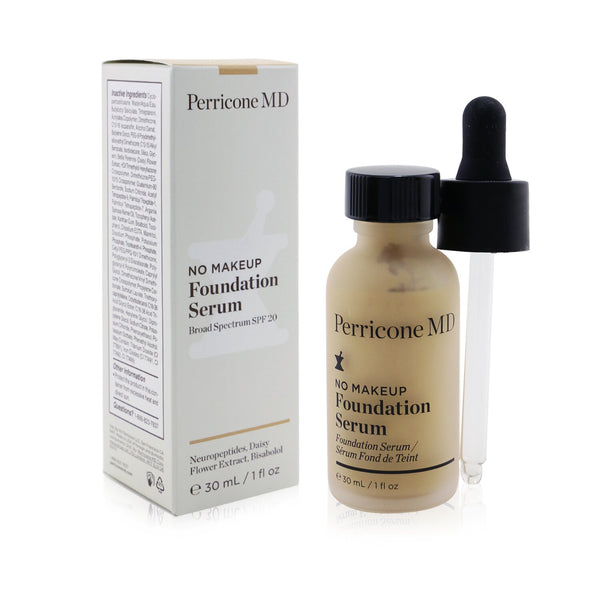 Perricone MD No Makeup Foundation Serum SPF 20 - # Ivory (Fair-Light/Neutral) (Exp. Date 04/2022)  30ml/1oz
