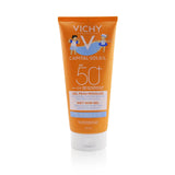 Vichy Capital Soleil Wet Skin Gel SPF 50 - For Children Sensitive Skin (Water Resistant)  200ml/6.7oz