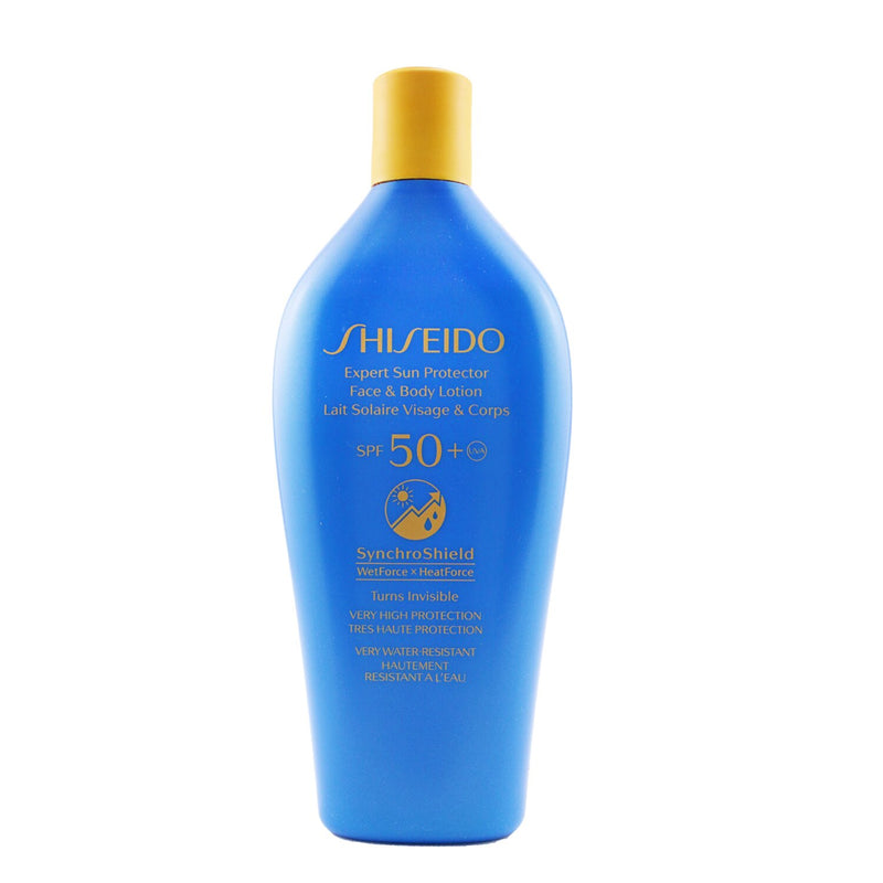 Shiseido Expert Sun Protector Face & Body Lotion SPF 50+ (Very High Protection & Very Water-Resistant)  300ml/10oz