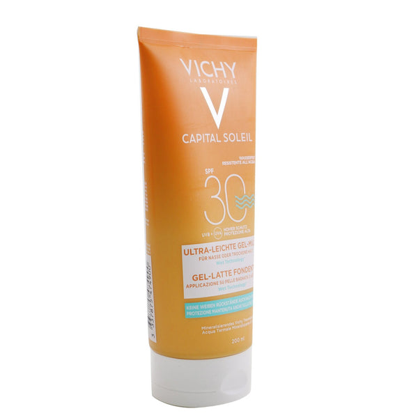 Vichy Capital Soleil Melting Milk Gel SPF 30 - Wet Technology (Water Resistant - Face & Body)  200ml/6.7oz