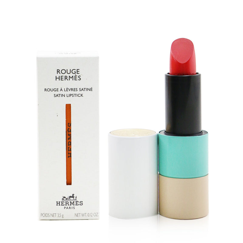 Hermes Rouge Hermes Satin Lipstick - # 64 Rouge Casaque (Satine) 3.5g