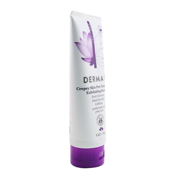 Derma E Firm + Lift Crepey Skin Pre-Treatment Exfoliating Scrub  170g/6oz