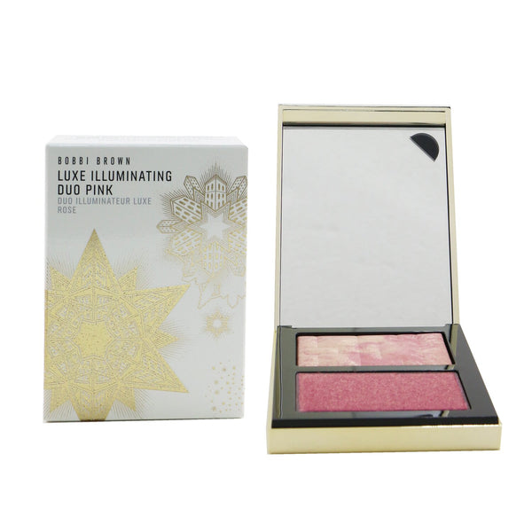 Bobbi Brown Luxe Illuminating Duo (Highlighting Powder + Shimmering Powder) - # Pink  6.5g/0.22oz